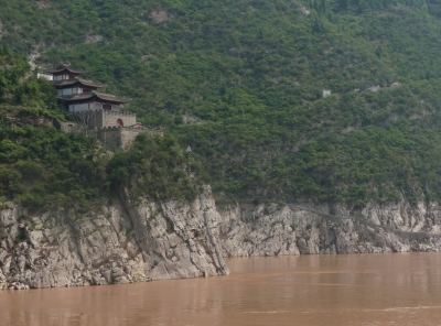 Kleiner Tempel am Yangtse