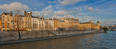 La Seine et sa facade
