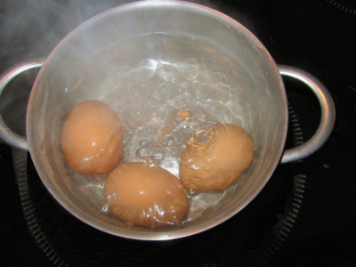 Eier kochen