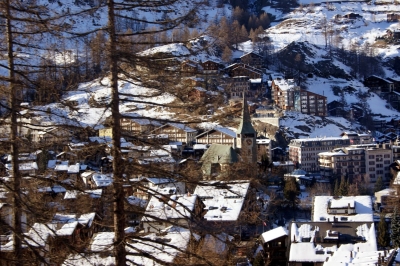 Zentrum von Zermatt