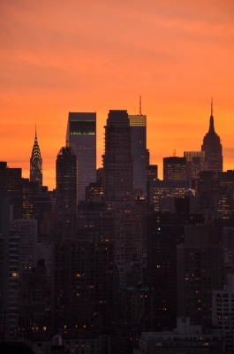 New York Sunset Abendstimmung