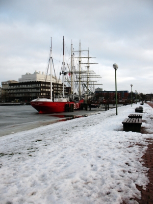 Bremerhaven Schiff im Museumshafen