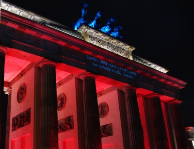Lichtspiele am Brandenburger Tor