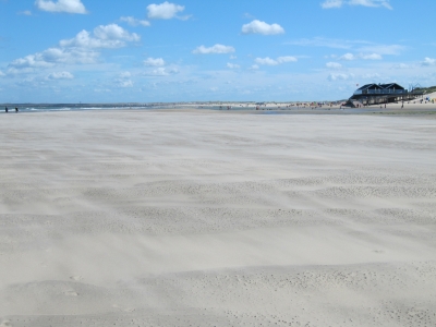 Wind, Strand und Sand