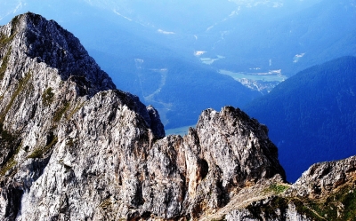 Karwendel - Blick ins Tal