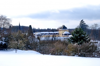 Schloß Schmidtheim im Winter