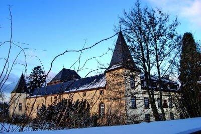 Schloß Schmidtheim im Winter 1