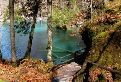 Blausee: Rundgang durch's Bergsturzgebiet