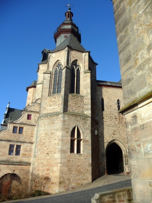 Marburger Schloss - Detailansicht