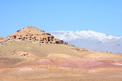 Marokko - Atlas-Gebirge - Felsendorf