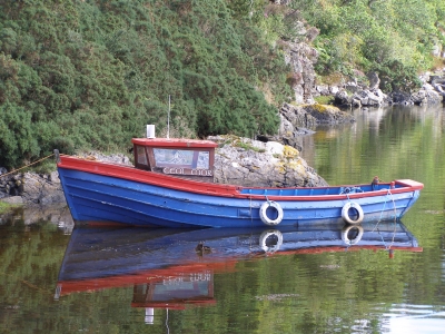 Schiff in Plockton