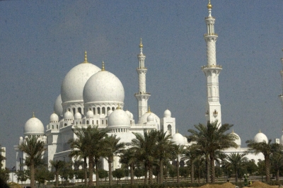 Sheik Zayed Grand Moschee in Abu Dhabi
