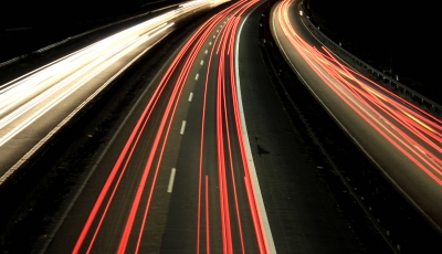 Autobahn Nachtlichter II