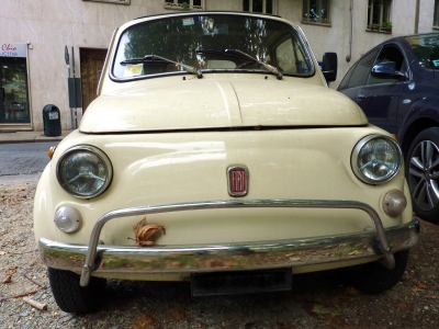 Fiat 500 der originale Cinquecento von vorn