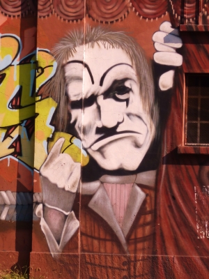 Lustig kann jeder - The Angry Clown Graffiti