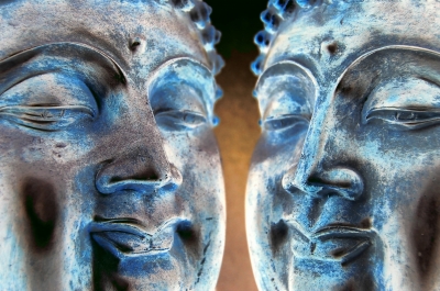 Blue Buddhas