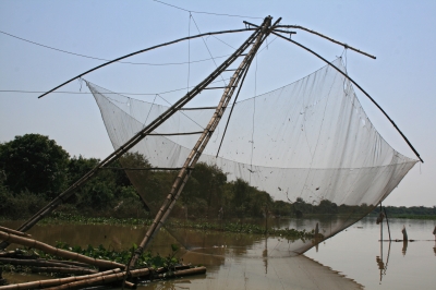 Fischernetz, Kambodscha
