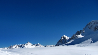 Alpines Winter-Panorama