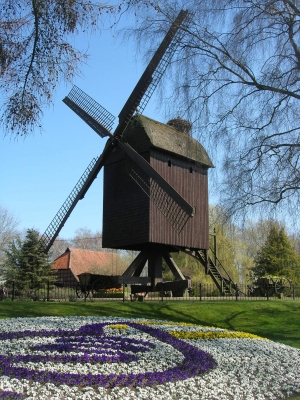 Bockwindmühle  im Vogelpark Walsrode