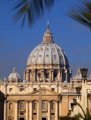 Petersdom in Rom - Außenansicht
