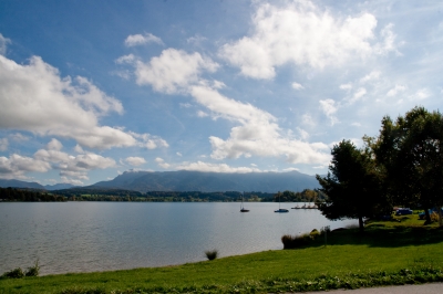 Am Riegsee in Oberbayern
