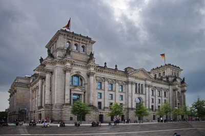 Fassade des Reichstag Berlin