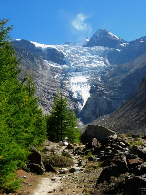 Ferienland Schweiz: Bordiergletscher