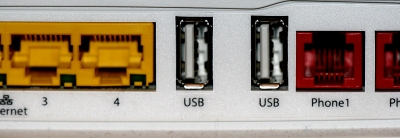 Ethernet - USB - Phone