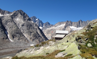 Schweizer Berghütten: Oberaletschhütte