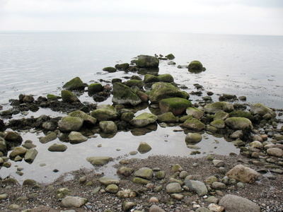 Niendorf Steine im Wasser