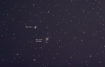 NGC 3718+3729 im großen Wagen(Ursa Major)
