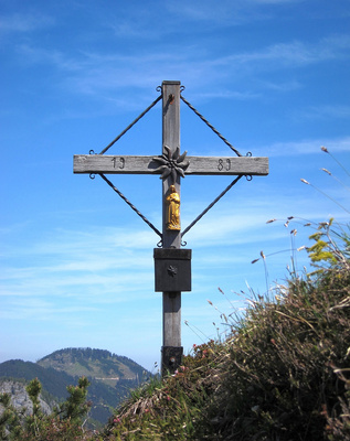 Gipfelkreuz Hausgrabenkopf