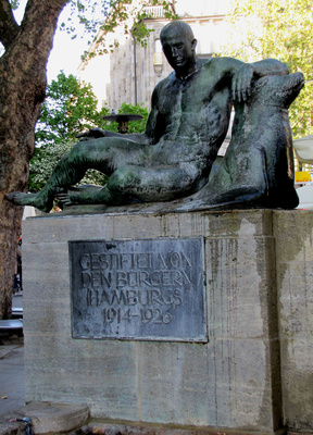 Hamburg, Mönckebergbrunnen (Figur 1)