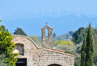 Windkrafträder in Süditalien