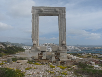Naxos mit Apollotempel