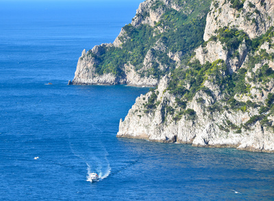 Boote vor Capri