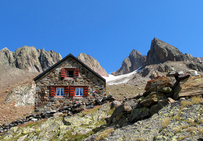 Schweizer Berghütten: Trifthütte