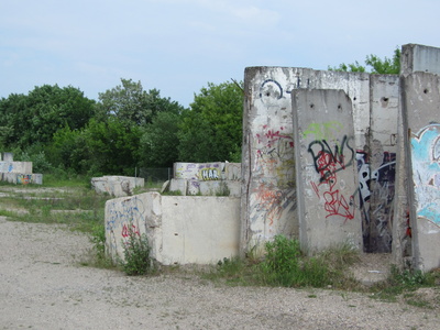 Mauerteile in Berlin