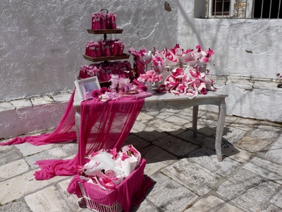 Griechischer Hochzeitstisch
