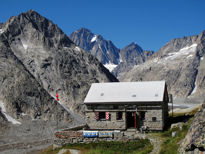 Schweizer Berghütten: Lauteraarhütte