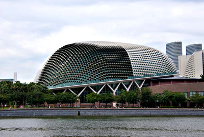 Das Esplanade Center in Singapur