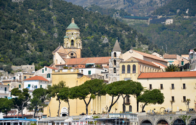 Amalfi mit Glockenturm