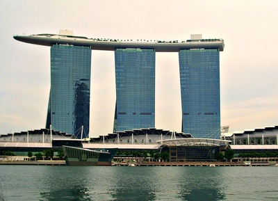 Mega-Hotel Marina Bay Sands