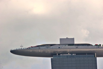 Der Sky Park in 200 Metern Höhe