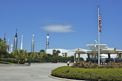 Eingang Kennedy Space Center