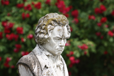 Beethoven im Rosengarten