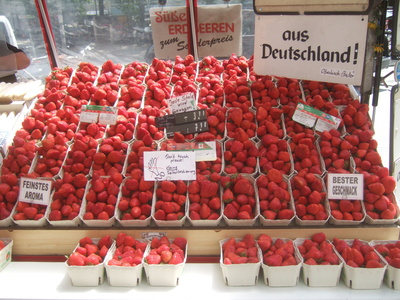 Frische Erdbeeren