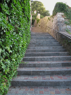 Treppe zur Altstadt
