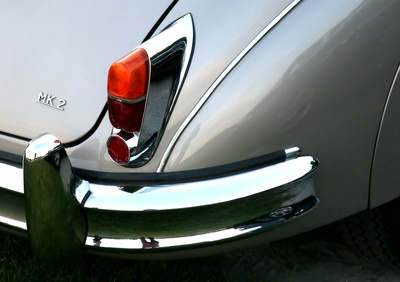 Jaguar MK2 - Detail Rückansicht