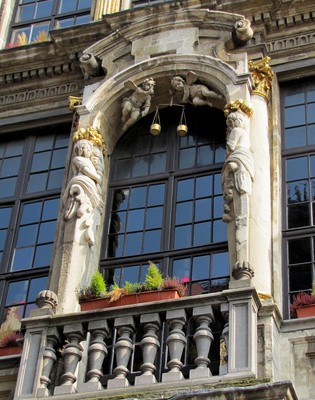 Brüssel, Fensterdeko